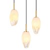 Globo BARCLEY Lampadario a sospensione Ottone, 6-Luci