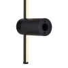 Globo CHASEY Applique LED Nero, 1-Luce