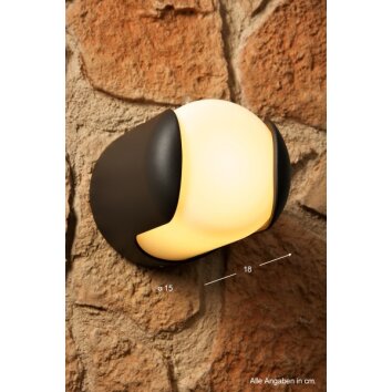 Philips Ecomoods Illuminazione esterna Nero, Bianco, 1-Luce