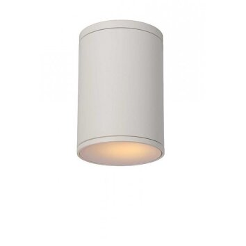 Lucide TUBIX Plafoniera Bianco, 1-Luce