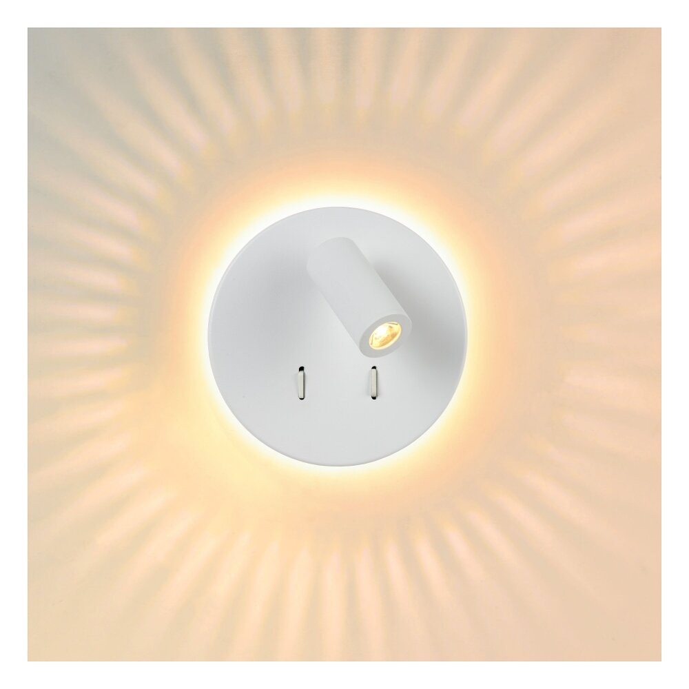 Applique Lucide BENTJER LED Bianco, 1-Luce main product photo