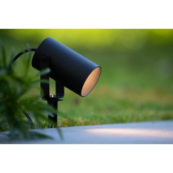 Lucide TAYLOR Faretto da giardino Nero, 1-Luce