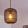 Teheran Lampadario a sospensione Nero, 1-Luce