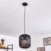 Teheran Lampadario a sospensione Nero, 1-Luce