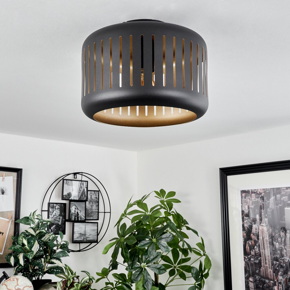 Fournie Plafoniera Nero, 1-Luce