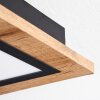 Salmi Plafoniera LED Aspetto del legno, 1-Luce