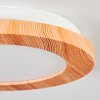 Siguna Plafoniera LED Aspetto del legno, 1-Luce