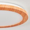 Siguna Plafoniera LED Aspetto del legno, 1-Luce