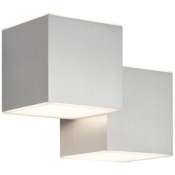 AEG Gillian Applique LED Alluminio, 4-Luci