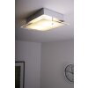 Honsel LAPO Plafoniera LED Cromo, Bianco