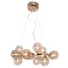 Lampadario a sospensione By Rydens Splendor Ambrato, Oro, 15-Luci