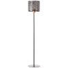 Brilliant Santy Lampada da terra Nero, 1-Luce
