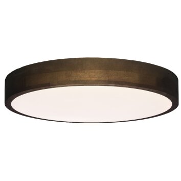 Brilliant Slimline Plafoniera LED Bianco, 1-Luce, Telecomando