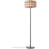 Brilliant Woodline Lampada da terra Nero, 1-Luce