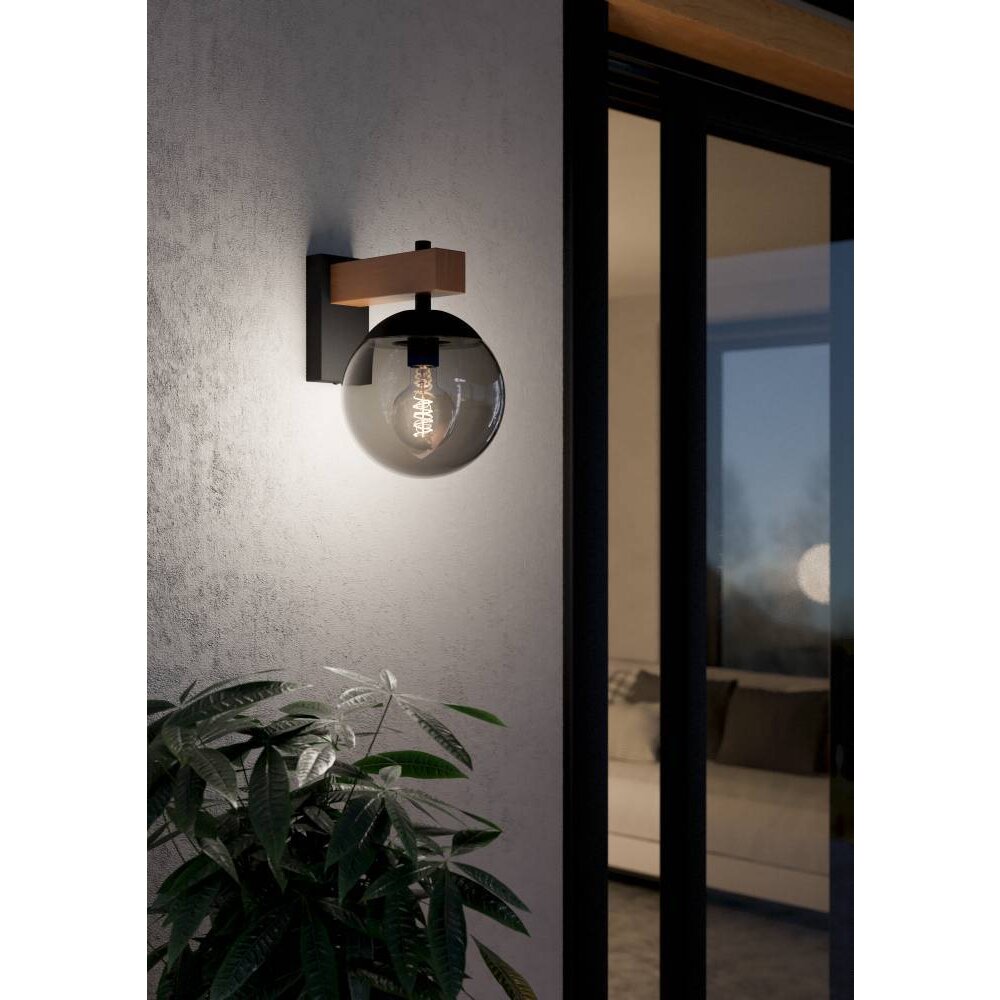 Eglo BUFALATA Applique da esterno Aspetto del legno, 1-Luce main product photo