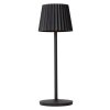 Lucide JUSTINE Lampada da tavolo LED Nero, 1-Luce