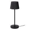 Lucide JUSTINE Lampada da tavolo LED Nero, 1-Luce