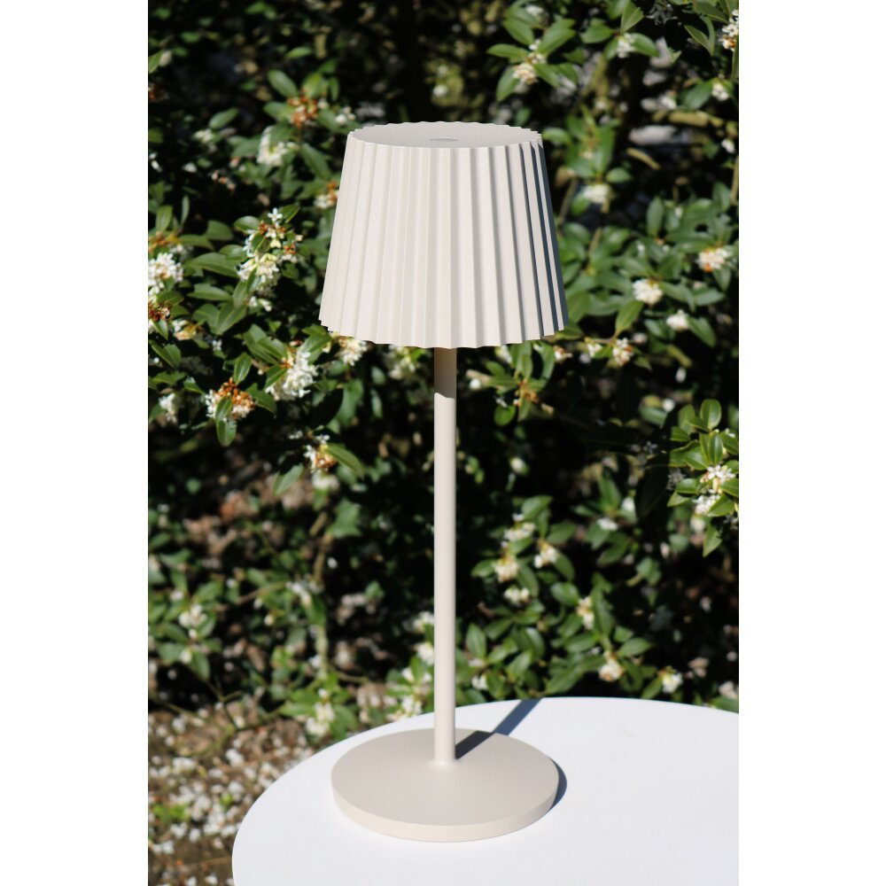Lucide JUSTINE Lampada da tavolo LED Beige, 1-Luce main product photo