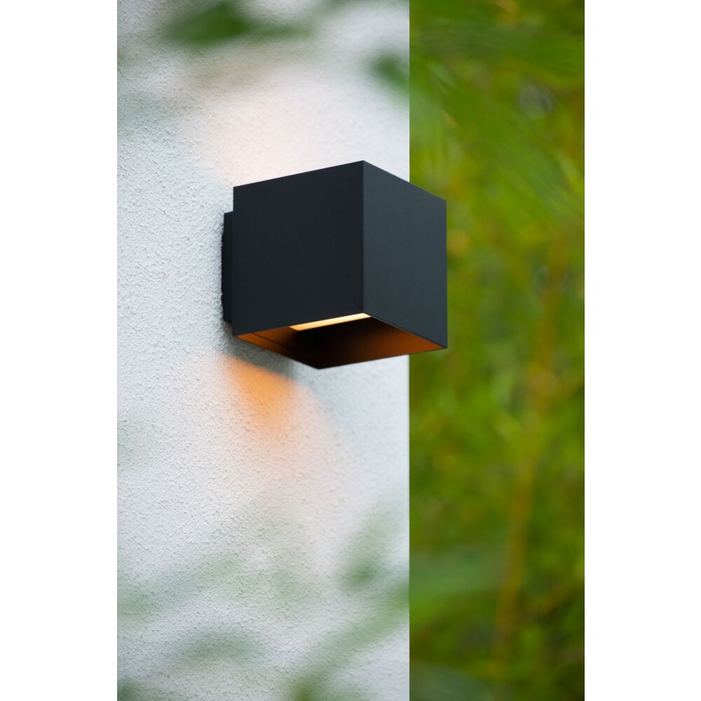 Lucide EXETER Applique da esterno Nero, 1-Luce main product photo