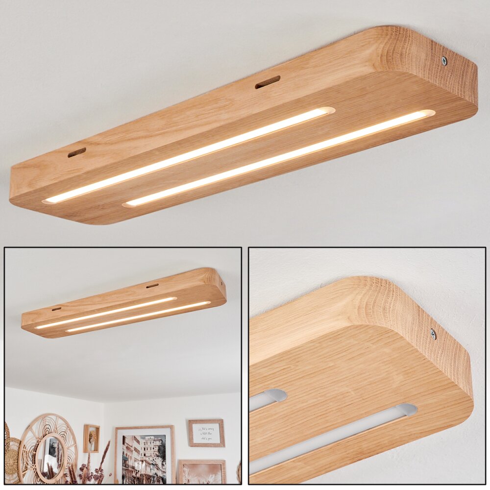 Cajas Plafoniera LED Écru, 2-Luci main product photo