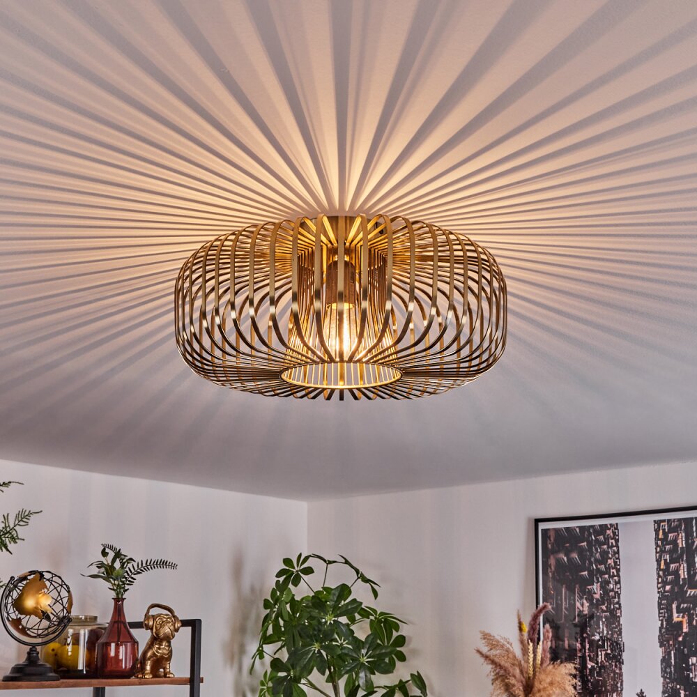 Wemude Plafoniera Ottone antico, 1-Luce main product photo