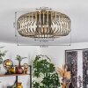 Wemude Plafoniera Ottone antico, 1-Luce