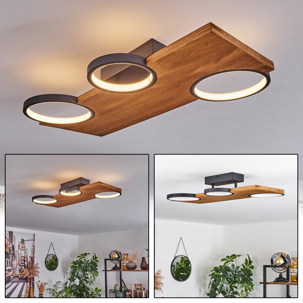Musac Plafoniera LED Écru, 1-Luce main product photo