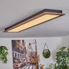 Salmi Plafoniera LED Aspetto del legno, 1-Luce