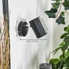 Javel Applique Nero, 1-Luce