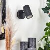 Javel Applique Nero, 1-Luce