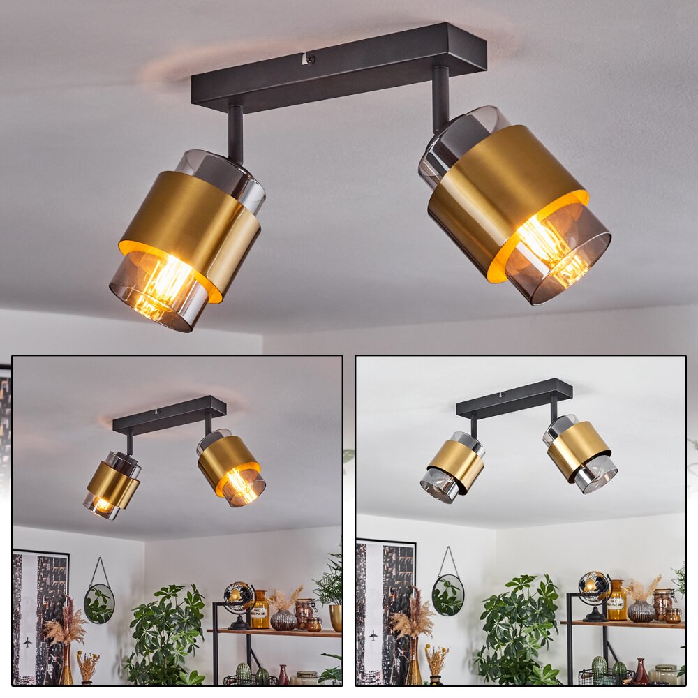Traak Plafoniera Nero, 2-Luci main product photo