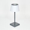 Burzaco Lampada da tavolo LED Antracite, 1-Luce, Cambia colore