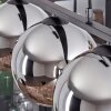 Koyoto Lampada a Sospensione Vetro 20 cm Grigio fumo, 3-Luci