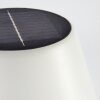 Alcudia Solar Lampada da tavolo LED Nichel opaco, 10-Luci