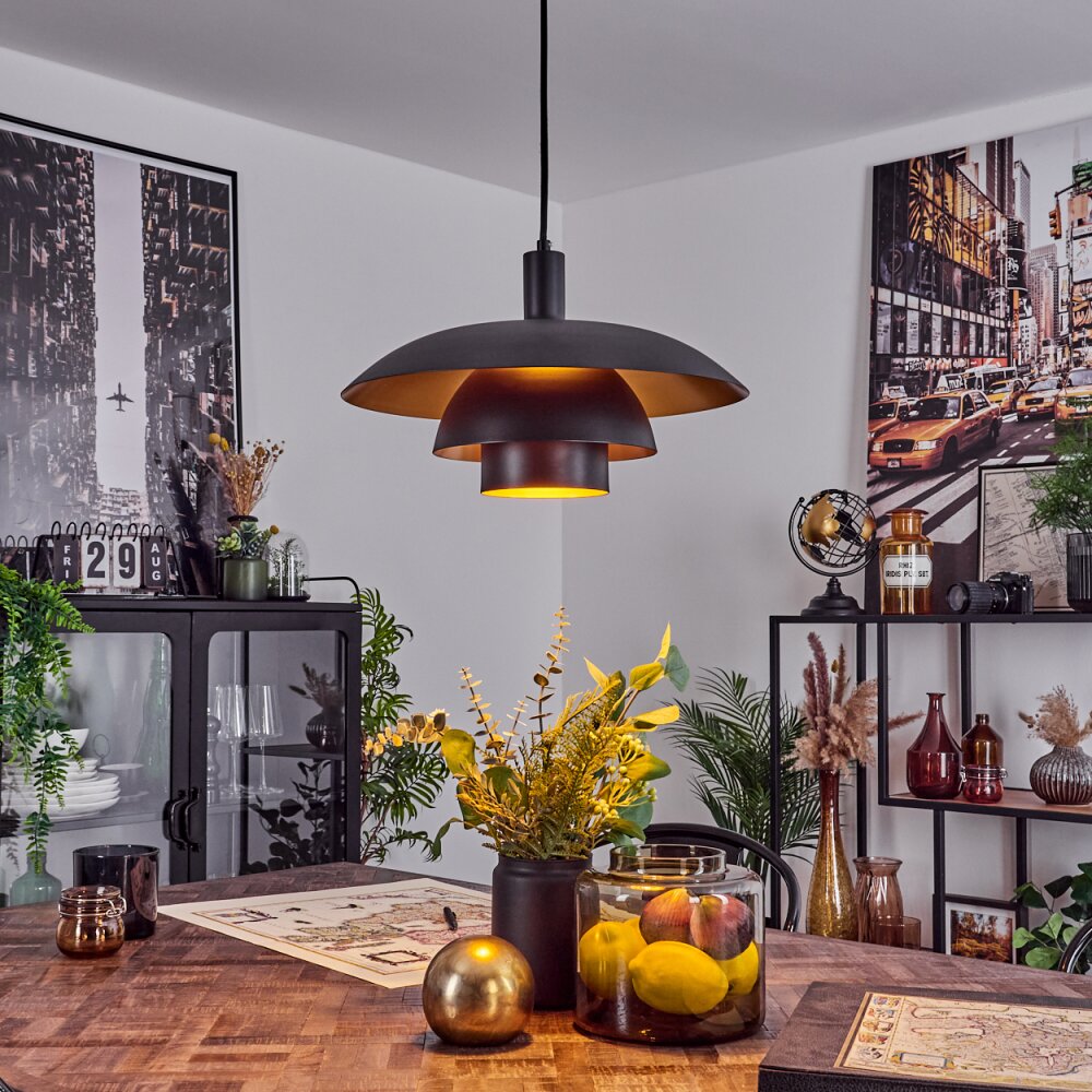 Sundet Lampadario a sospensione Nero, 1-Luce main product photo
