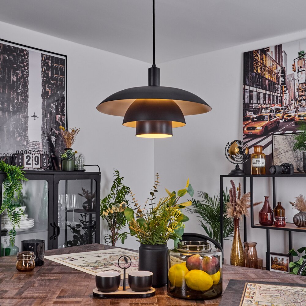 Sundet Lampadario a sospensione Nero, 1-Luce main product photo