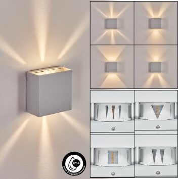 Spidern Applique da esterno LED Bianco, 1-Luce