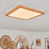 Siguna Plafoniera LED Aspetto del legno, 1-Luce