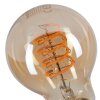 E27 LED 6 Watt 2200 Kelvin 320 Lumen Ambrato, 1-Luce