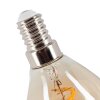 E14 LED 4 Watt 2200 Kelvin 220 Lumen Ambrato, 1-Luce