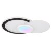Globo GISELL Plafoniera LED Bianco, 1-Luce, Telecomando, Cambia colore