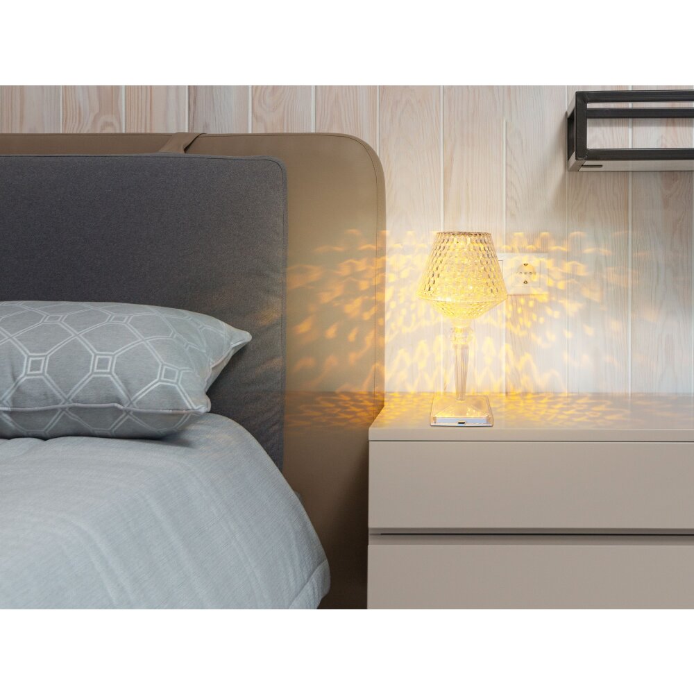 Globo GIXI Lampada da tavolo LED Trasparente, chiaro, 1-Luce main product photo