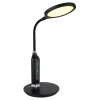 Globo FRUGGY Lampada da tavolo LED Cromo, Nero, 1-Luce