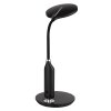 Globo FRUGGY Lampada da tavolo LED Cromo, Nero, 1-Luce