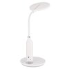 Globo FRUGGY Lampada da tavolo LED Cromo, Bianco, 1-Luce