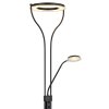 Globo EBRO Piantana LED Nero, 1-Luce