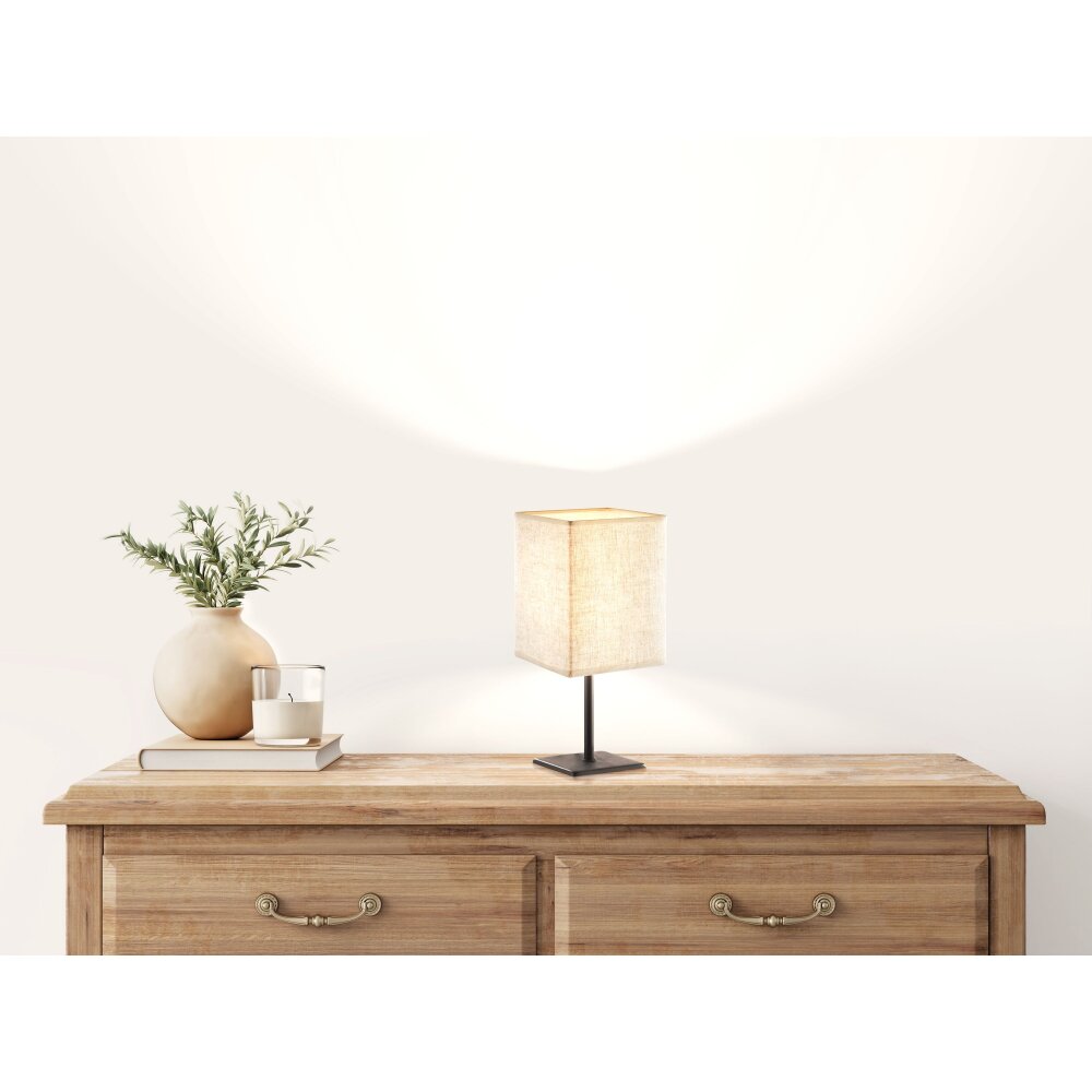 FHL easy Lela Lampada da tavolo Nero, 1-Luce main product photo