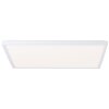 Brilliant Saltery Plafoniera Bianco, 1-Luce, Telecomando, Cambia colore