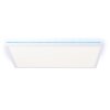Brilliant Saltery Plafoniera Bianco, 1-Luce, Telecomando, Cambia colore