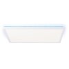 Brilliant Saltery Plafoniera LED Bianco, 1-Luce, Telecomando, Cambia colore